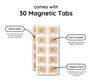 30 Magnetic Tabs